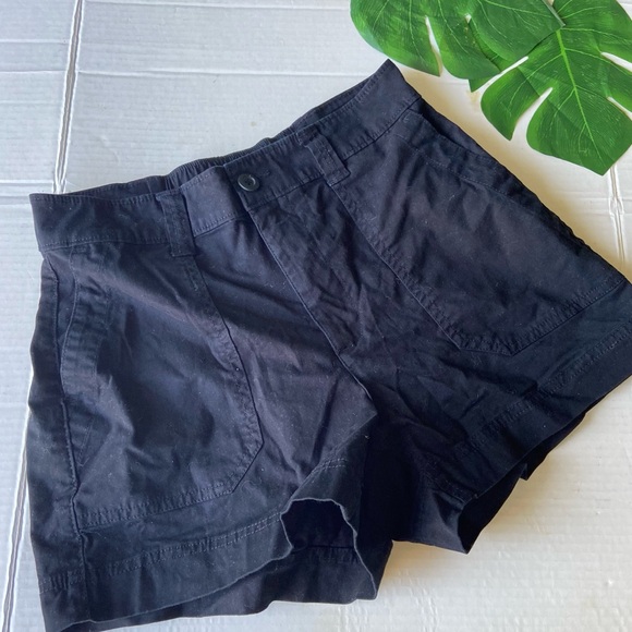 Old Navy Black High Rise OG Chino Shorts Sz:S - Picture 2 of 7